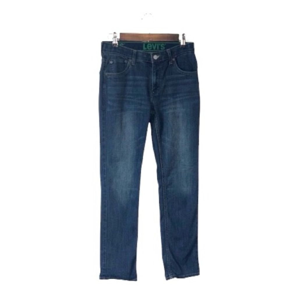 Levi’s 511 Jeans Blue Denim Straight Leg Classic Wash Size Boys 16 R 28x30